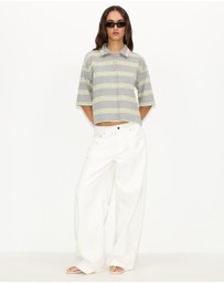 Dazie - Match Striped Rugby Shirt