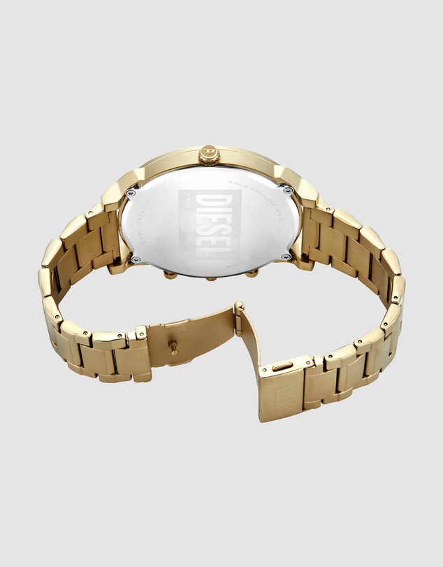 Diesel - Mr. Daddy Slim Gold Tone Analogue Watch