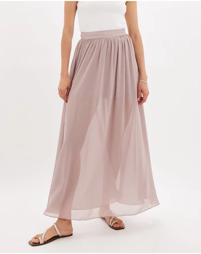 Amelius - Calliope Sheer Maxi Skirt