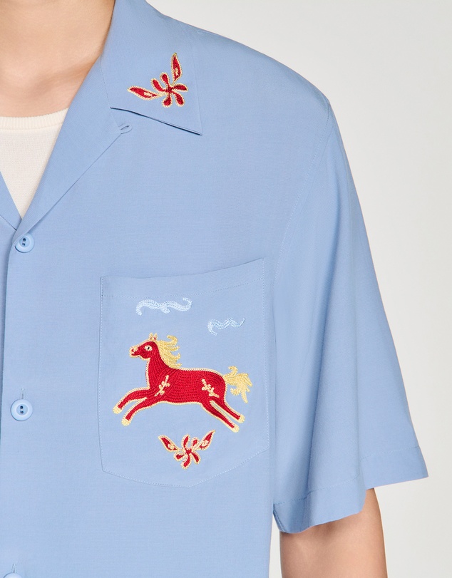 Sandro - Horse Shirt SS Shirt