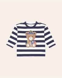 Huxbaby - Varsity Hux Stripe Top - Babies-Kids