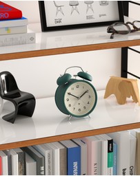 Newgate - Newgate Charlie Bell Echo Alarm Clock Green