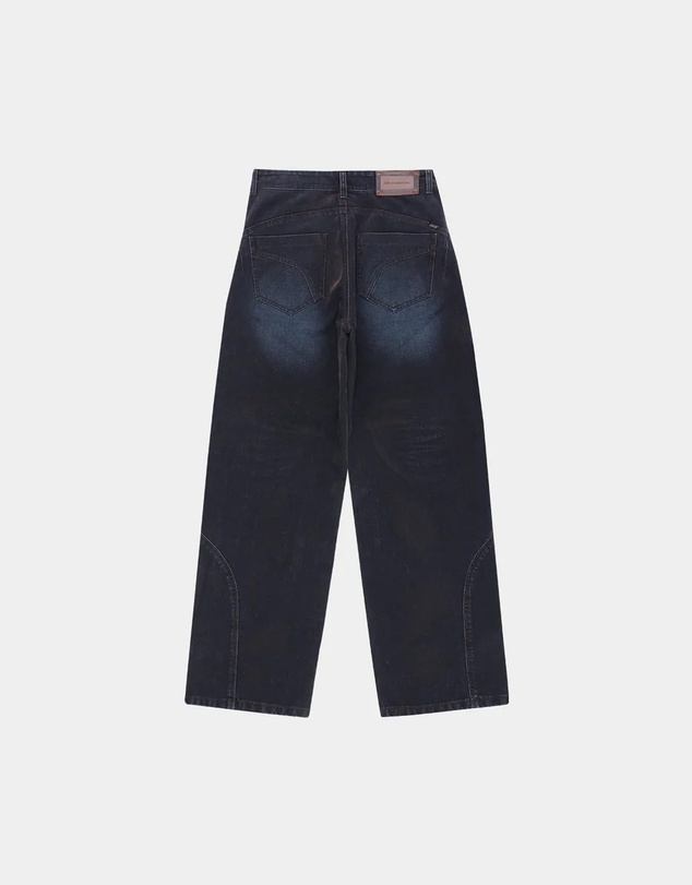 Andersson Bell - Rodeo Biker Wide-Leg Jeans