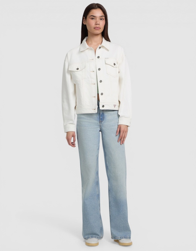 GUESS - GUESS JEANS Eco Oversize Trucker Jacket