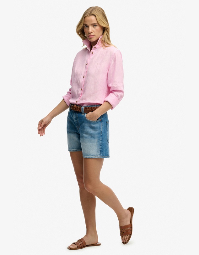 Superdry - Mid Rise Denim Short