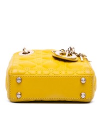 Pre-Loved by Azura Reborn - Pre-Loved Micro Lambskin Cannage Lady Dior