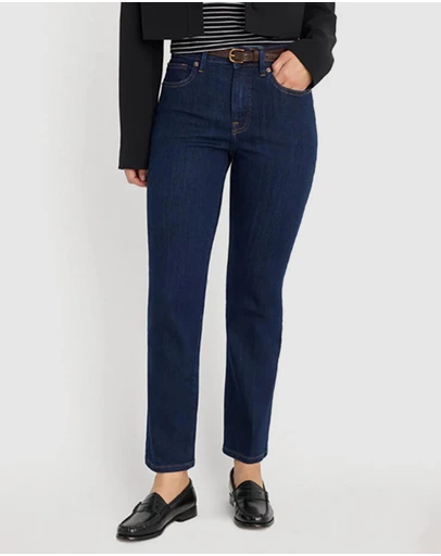 Good American - Good Legs Straight Jeans