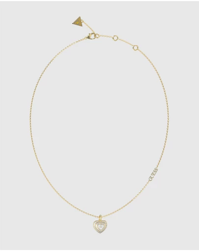GUESS - Amami Gold Tone Necklace