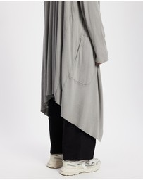 Surrounded By Ghosts - The Aikinite Hooded Rib Knit Cardigan