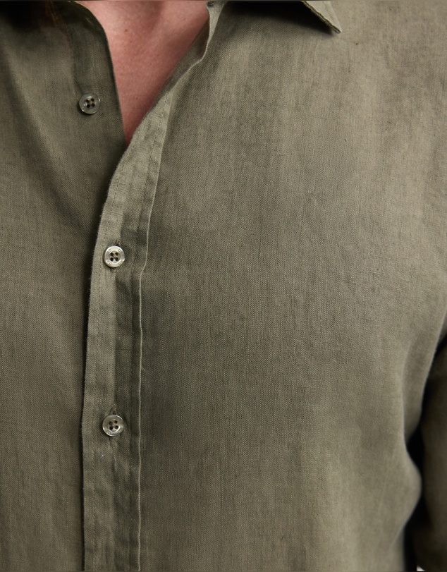 Oxford - Cooper Ls French Linen Shirt