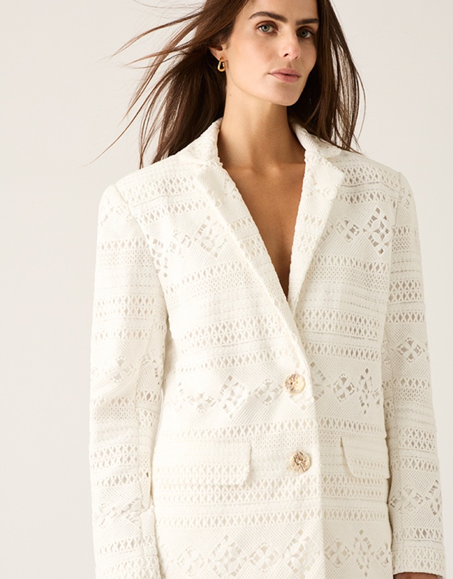 MOS The Label - Daniela Textured Blazer