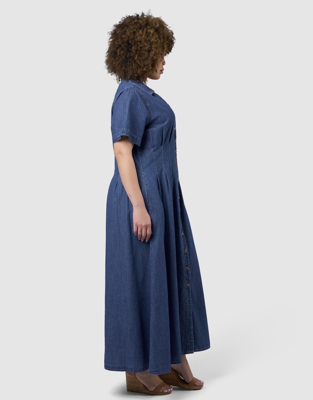 Indigo Tonic - Tara Chambray Maxi Dress