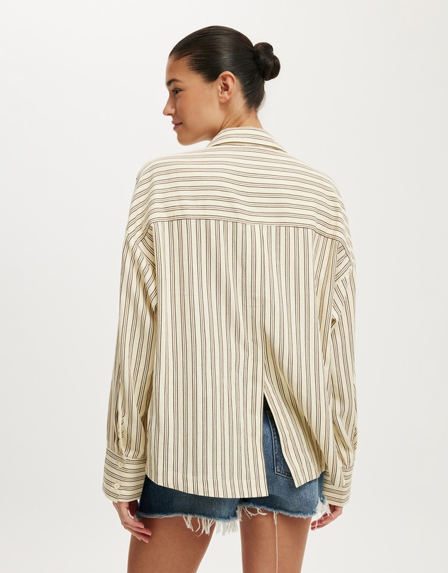 Cotton On - Haven Relaxed Long Sleeve Shirt
