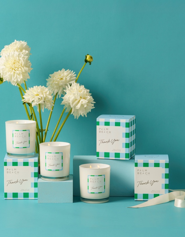 Palm Beach Collection - Thank You Scented Candle 350g