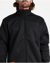 Volcom - Mens Volcom Workwear Bonded Zip Fleece Jacket
