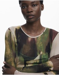 Desigual - Long tulle dress