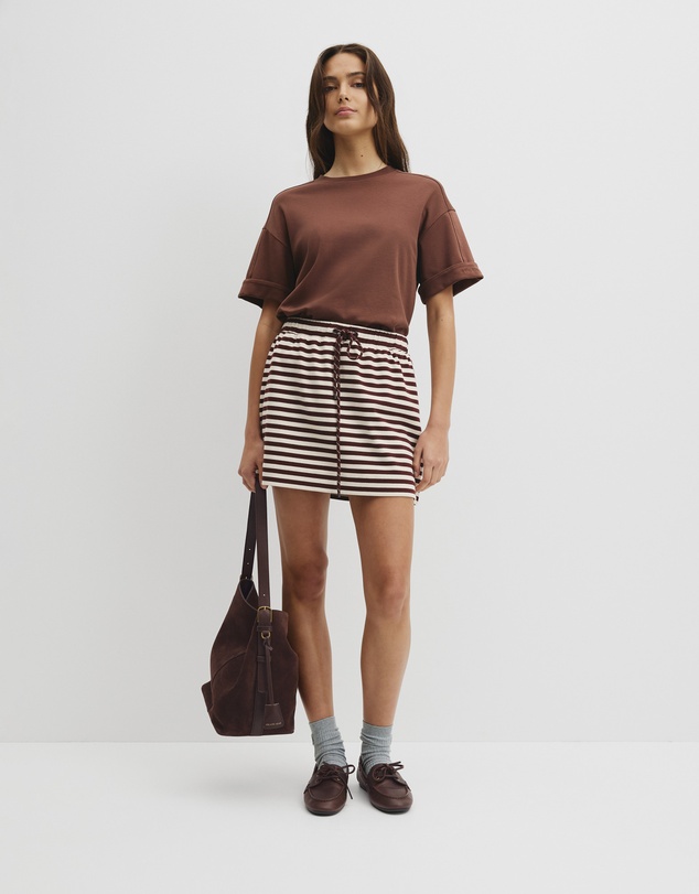 Country Road - Cuff Sleeve T-shirt