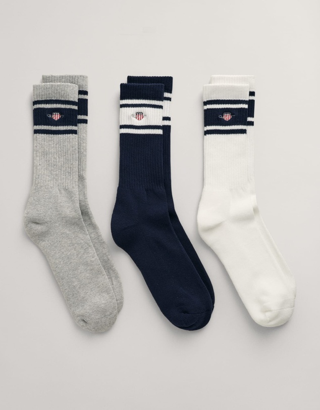 Gant - 3-Pack Shield Sport Socks