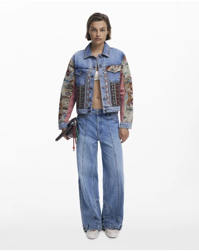 Desigual - Boho Denim Trucker Jacket