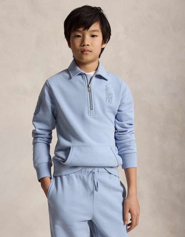 Polo Ralph Lauren - Big Pony Terry Collared Sweatshirt - Teens