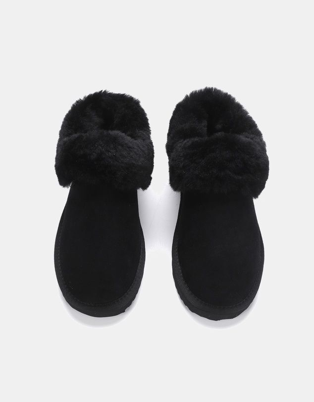 AusWooli Ugg Boots - Coogee Sheepskin Cozy Ankle Slippers