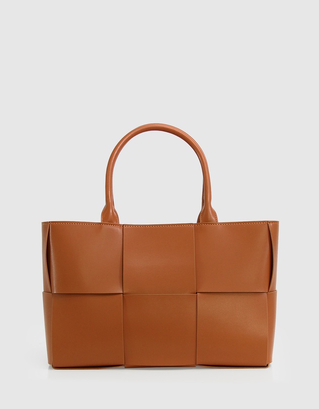 Belle & Bloom - Long Way Home Woven Tote - Camel