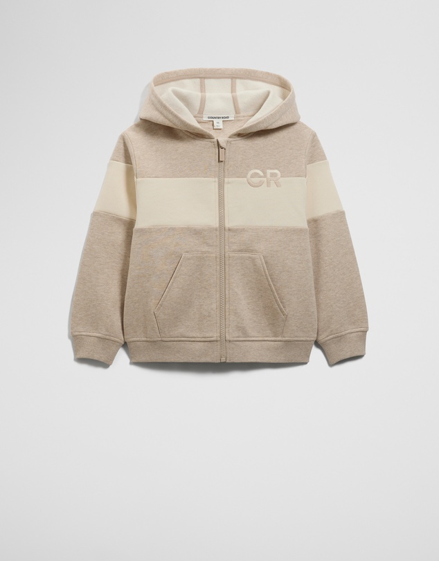 Country Road - Zip Through Hooded Sweat