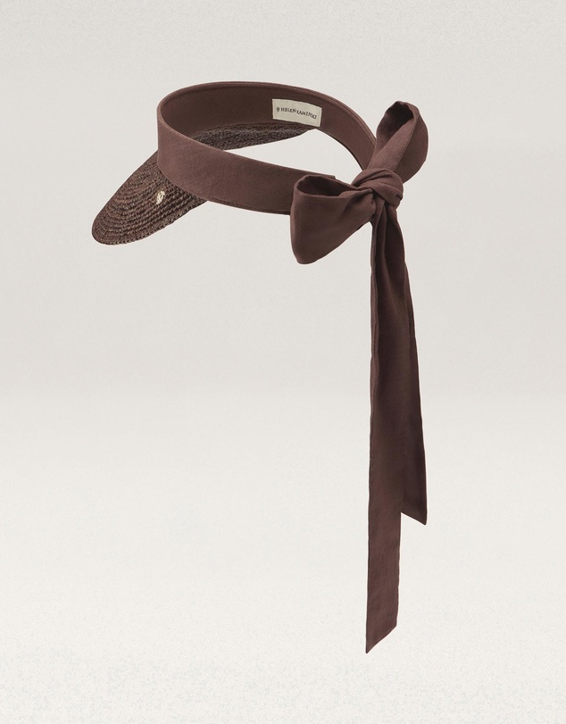 Helen Kaminski - Parker Raffia Peak Visor