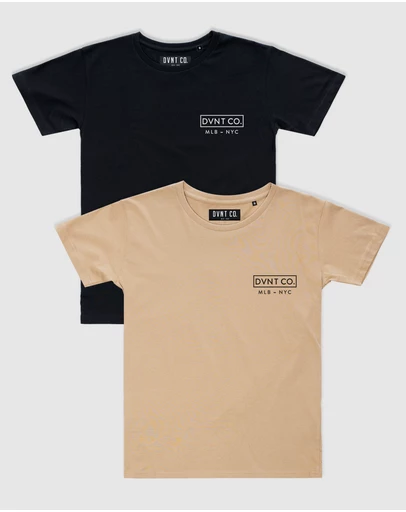 DVNT - 2-Pack NYC Tee - Youth