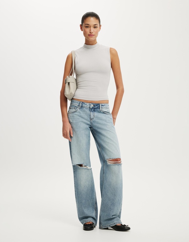 Cotton On - Mock Neck Tank