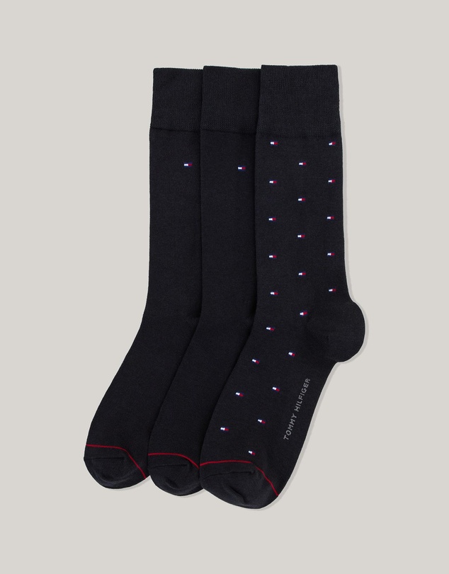 Tommy Hilfiger - 3-Pack Dress Crew Socks