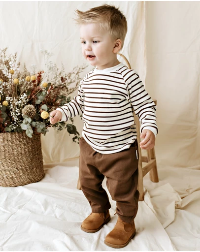 Designer Kidz - Jack Rib Stripe Top