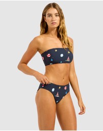 Seafolly - Beachclub Retro Bikini Bottom