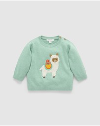Purebaby - Llama Jumper -Kids-Babies