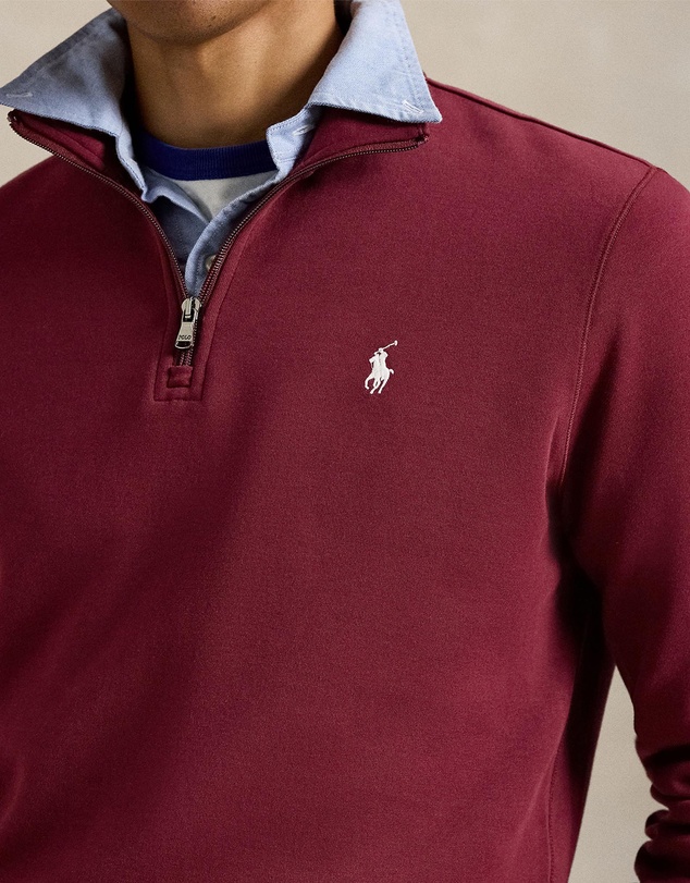 Polo Ralph Lauren - Double-Knit Quarter-Zip Pullover - ICONIC EXCLUSIVE