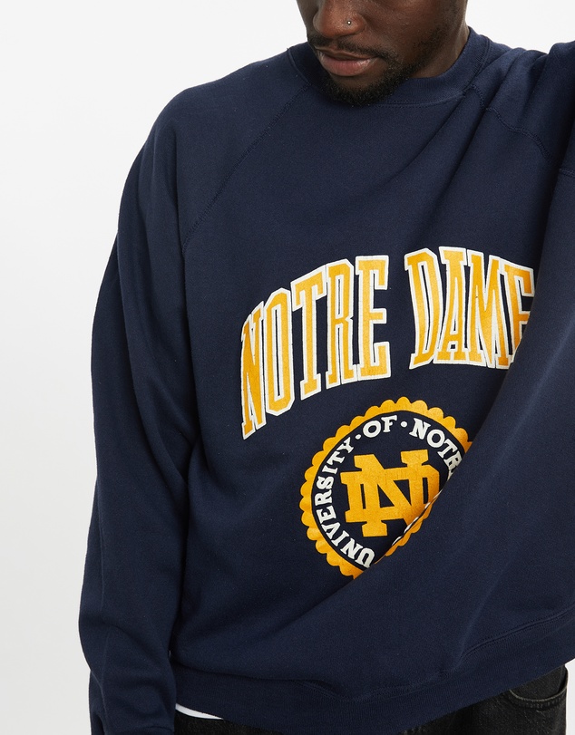 Vintage by The Real Deal - Pre Loved - Vintage 90s University of Notre Dame Sweatshirt