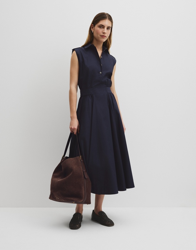 Country Road - Australian Cotton Fit-and-flare Midi Dress