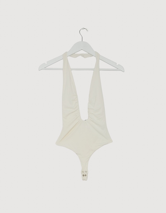 Revibe - Repaired MISHA Jennifer Cupro Bodysuit - AU 6