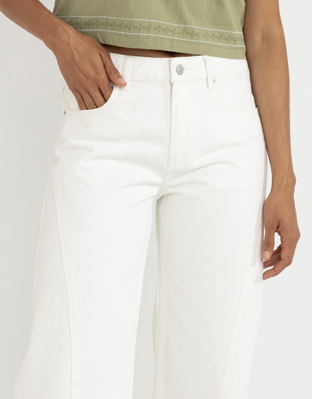 Rhythm - Low-Rise Barrel Denim Pants