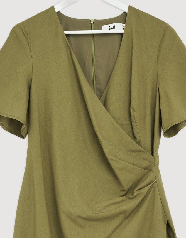 Revibe - Repaired Calli Riley Midi Dress - AU 12