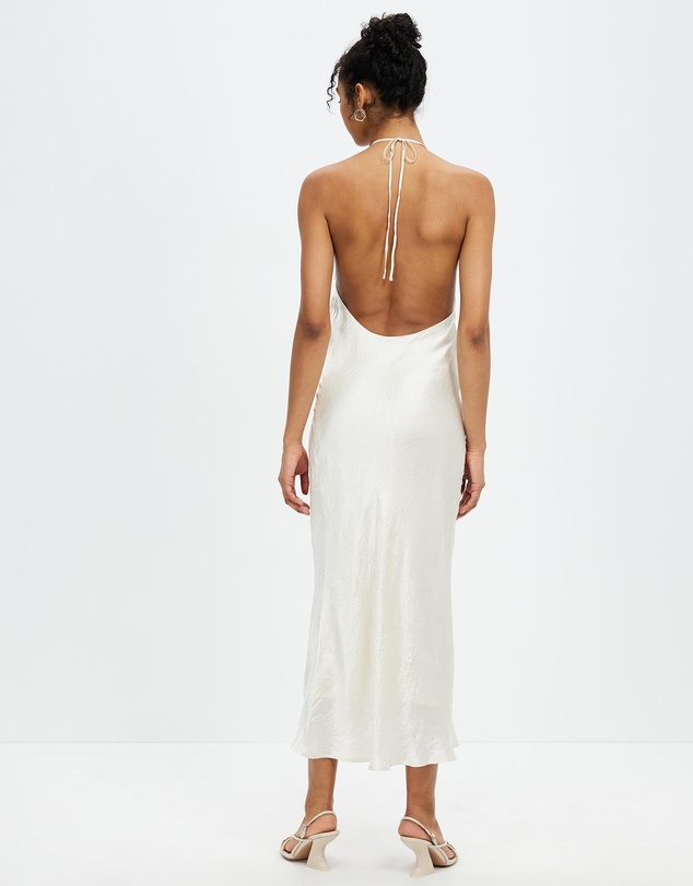 Third Form - Crush Bias Halter Dress