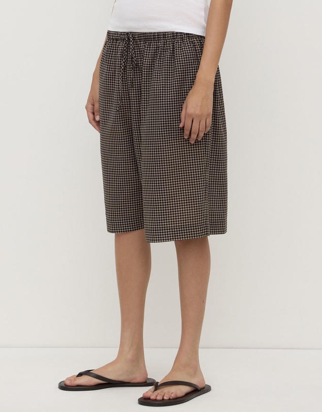 Assembly Label - Harriet Check Shorts