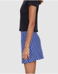 Thrills - High Speed Check Mini Skirt