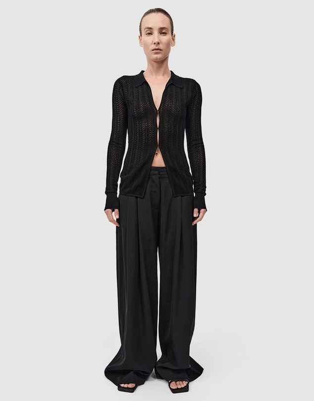St. Agni - Textured Knit Shirt