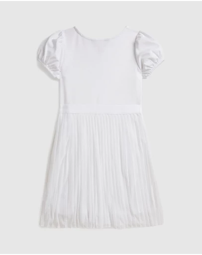 Polo Ralph Lauren - Pleated Stretch Ponte Dress - Kids