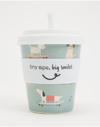 itti bitti - 240ml Reusable Baby Cino Cup With 1 Straw - Doug's Playmates