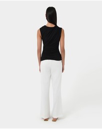 Forcast - Mia Ruched Jersey Top