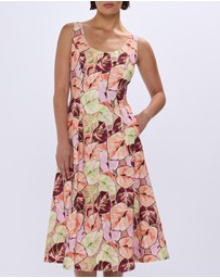 Marcs - Plant Touch This Midi Dress