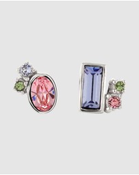 Elli Jewelry - Earrings Stud Crystal 925 Sterling Silver