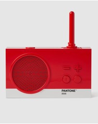 Lexon - Lexon Thykho 3 Fm Radio & Bluetooth Speaker PANTONE -2035 Red
